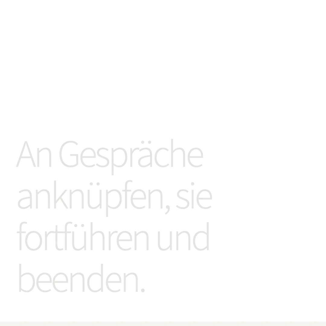DR. Anton VESPER ist als Kommunikationstrainer in Leipzig (und deutschlandweit) auch Coach und Berater für gute Kommunikation (Gesprächsanalyse). Beispiel: Wie kann ich Gespräche fortsetzen? Im Gespräch unterbrechen? Gespräche beenden? Gespräche führen als Führungskraft.