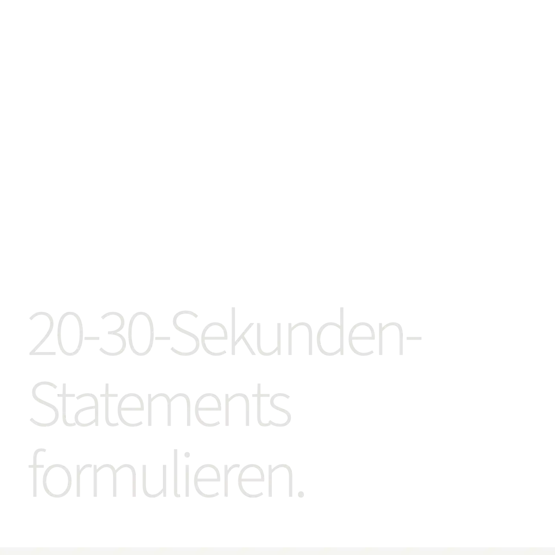 DR. Anton VESPER ist als Kommunikationstrainer in Leipzig (und deutschlandweit) auch Trainer für Gesprächsführung. Beispiel: Wie kann ich mich im Gespräch kurz fassen? Wie kann ich ein gutes Statement formulieren? Wie lang ist ein gutes Statement (z.B. Interview)?