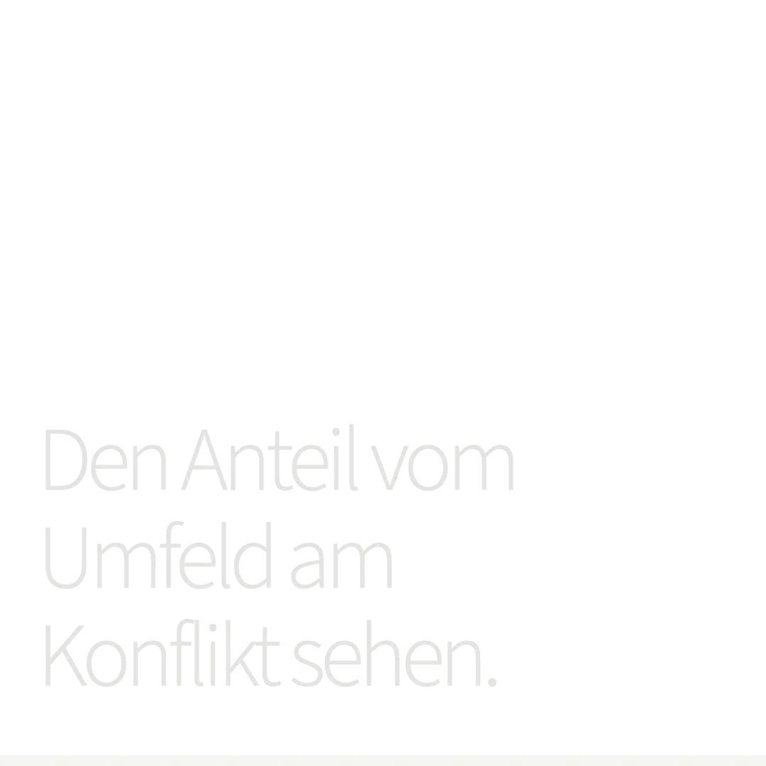 DR. Anton VESPER ist als Kommunikationstrainer auch Konflikttrainer. Beispiel: Was ist mein Anteil am Konflikt auf Arbeit?