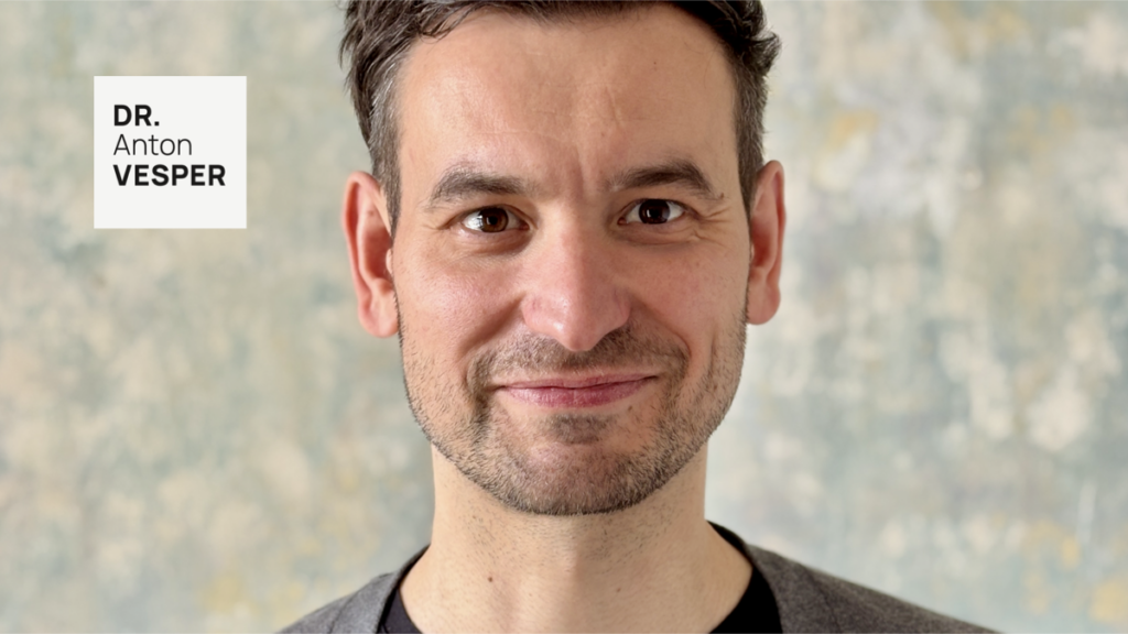 DR. Anton VESPER: Kommunikationstrainer. Mit Strategie, Optimismus, Stimmigkeit und Empathie.