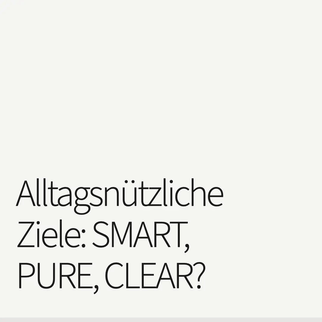 DR. Anton VESPER ist als strategischer Kommunikationstrainer in Leipzig (und deutschlandweit). Beispiel: Wie setze ich als Führungskraft gute Ziele? Smarte Ziele mit der SMART-Formel im Alltag... oder doch andere Zielformeln wie PURE oder CLEAR? Welche Ziele sind am besten, welche Ziele sind am wichtigsten?