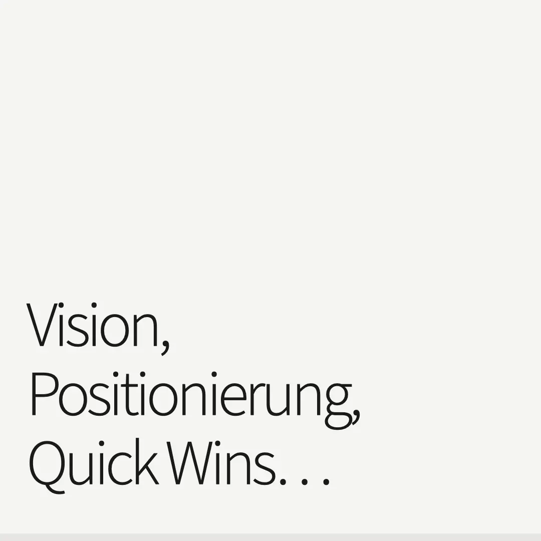 DR. Anton VESPER ist als Kommunikationstrainer auch Strategieberater und damit Experte für strategische Konzepte. Beispiel: Vision, Positionierung, Quick Wins aus der Roadmap usw. umsetzen.