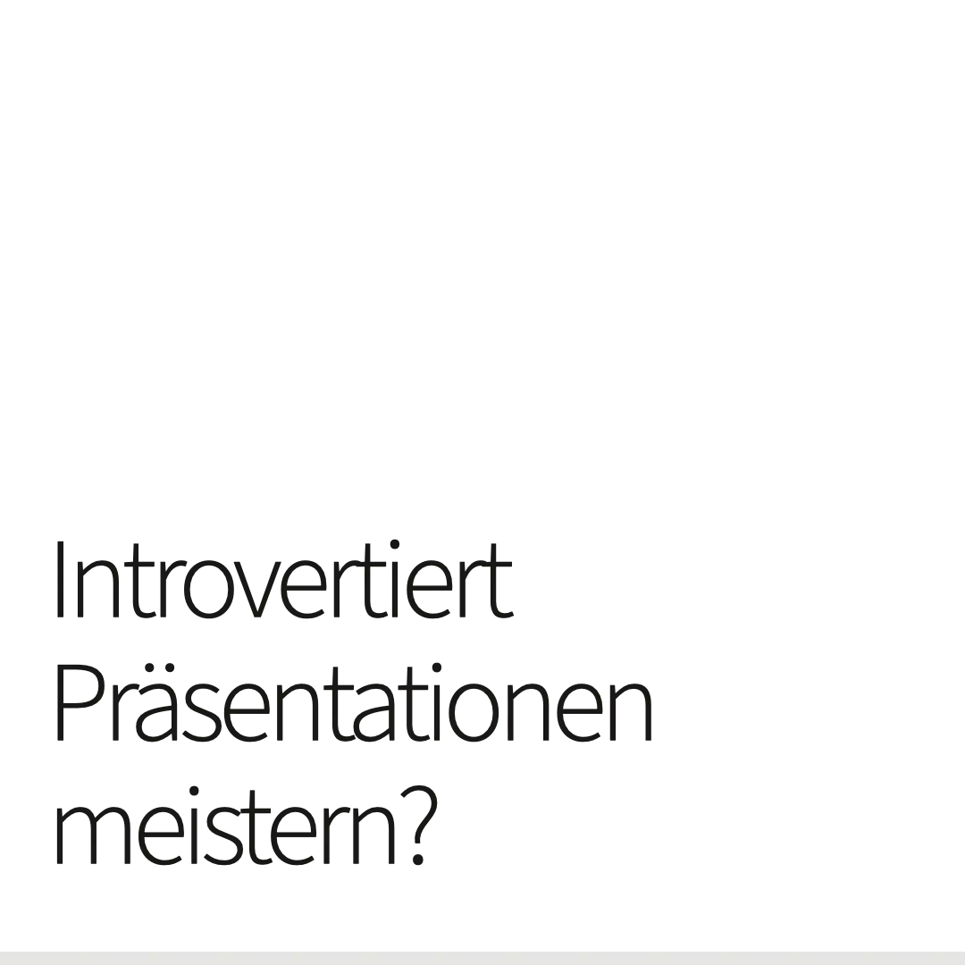 DR. Anton VESPER ist als Kommunikationstrainer auch Trainer für Rhetorik. Beispiel: Wie kann ich Präsentationen meistern als introvertierte Person?