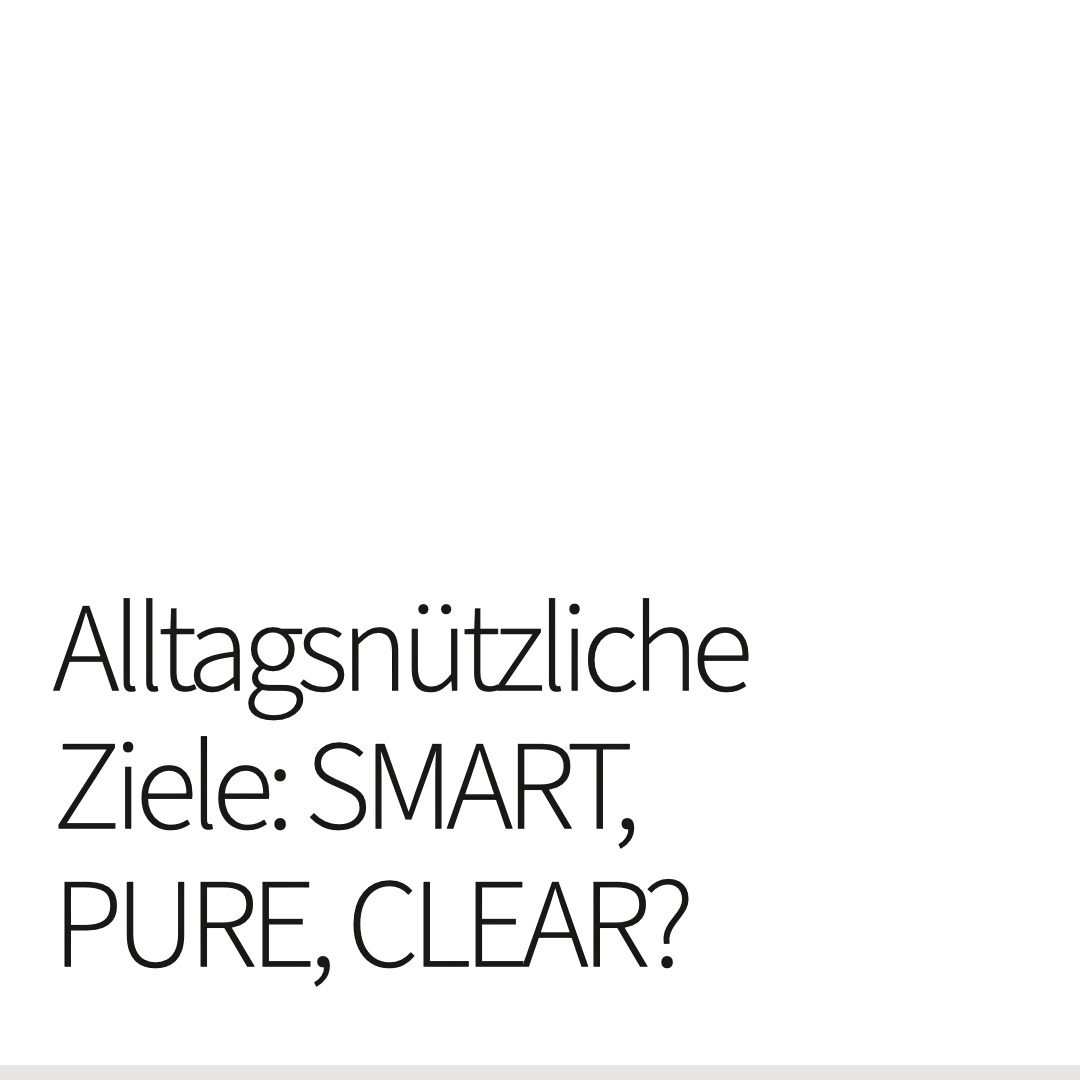 DR. Anton VESPER ist als strategischer Kommunikationstrainer in Leipzig (und deutschlandweit). Beispiel: Wie setze ich als Führungskraft gute Ziele? Smarte Ziele mit der SMART-Formel im Alltag... oder doch andere Zielformeln wie PURE oder CLEAR? Welche Ziele sind am besten, welche Ziele sind am wichtigsten?