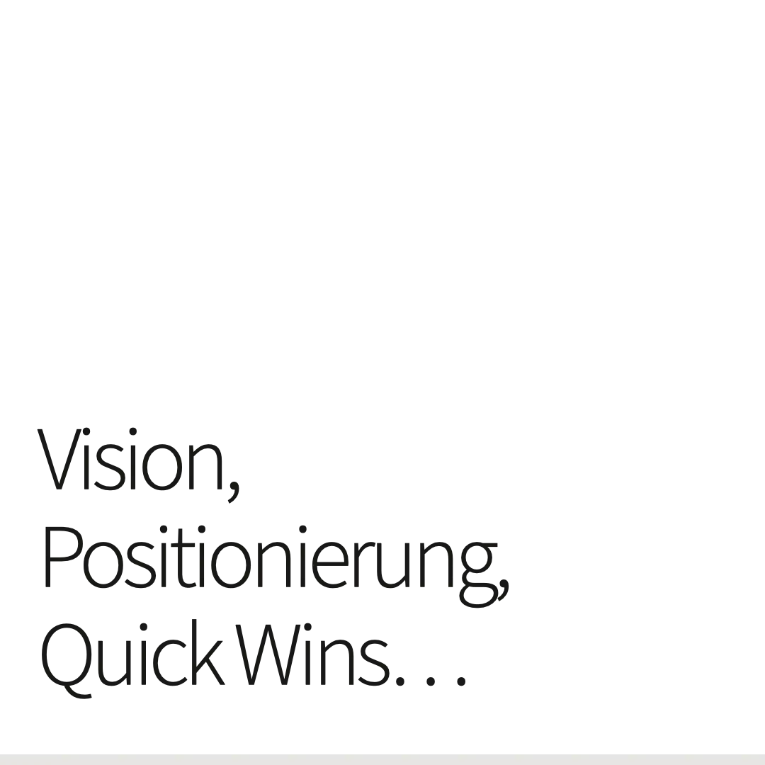 DR. Anton VESPER ist als Kommunikationstrainer auch Strategieberater und damit Experte für strategische Konzepte. Beispiel: Vision, Positionierung, Quick Wins aus der Roadmap usw. umsetzen.
