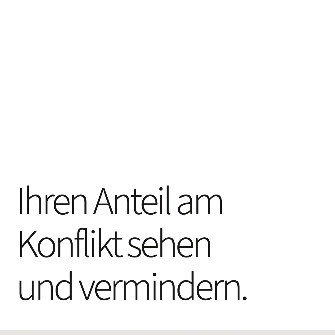 DR. Anton VESPER ist als Kommunikationstrainer in Leipzig (und deutschlandweit) auch Konfliktberater und Konfliktcoach. Beispiel: Meinen Anteil am Konflikt verstehen. Meine Schuld am Konflikt verringern?